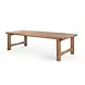 GOMMAIRE Outdoor | Organic Living Tavolino da pranzo basso Jacoba | Teak grigio naturale