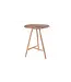 GOMMAIRE Outdoor Meubels | Organic Living Tavolo da bar rotondo Faye | Teak grigio naturale