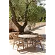 GOMMAIRE Outdoor | Organic Living Tavolo rotondo Faye | Teak grigio naturale