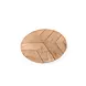 GOMMAIRE Outdoor | Organic Living Platine vinyle Lazy Faye | Teck gris naturel