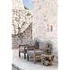 GOMMAIRE Outdoor | Organic Living Coffee Table Bamba | Teak Root Natural Grey
