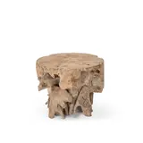 GOMMAIRE - Organic Living - Design Furniture  Couchtisch Bamba | Teakwurzel, Naturgrau