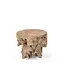GOMMAIRE Outdoor Meubels | Organic Living Coffee Table Bamba | Teak Root Natural Grey