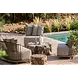 GOMMAIRE Outdoor | Organic Living Tavolino da caffè Bamba XL | Radice di teak grigio naturale