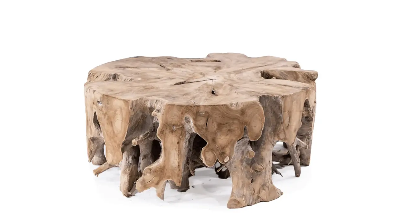 GOMMAIRE - Organic Living - Design Furniture Coffee Table Bamba | Teak Root Natural Grey - Copy GOMMAIRE - Organic Living - Design Furniture Coffee Table Bamba | Teak Root Natural Grey - Copy