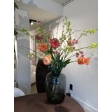 SILK-KA Ramo de flores artificiales "Tulipanes de colores"