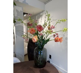 SILK-KA Artificial flower bouquet "Colorful Tulips"