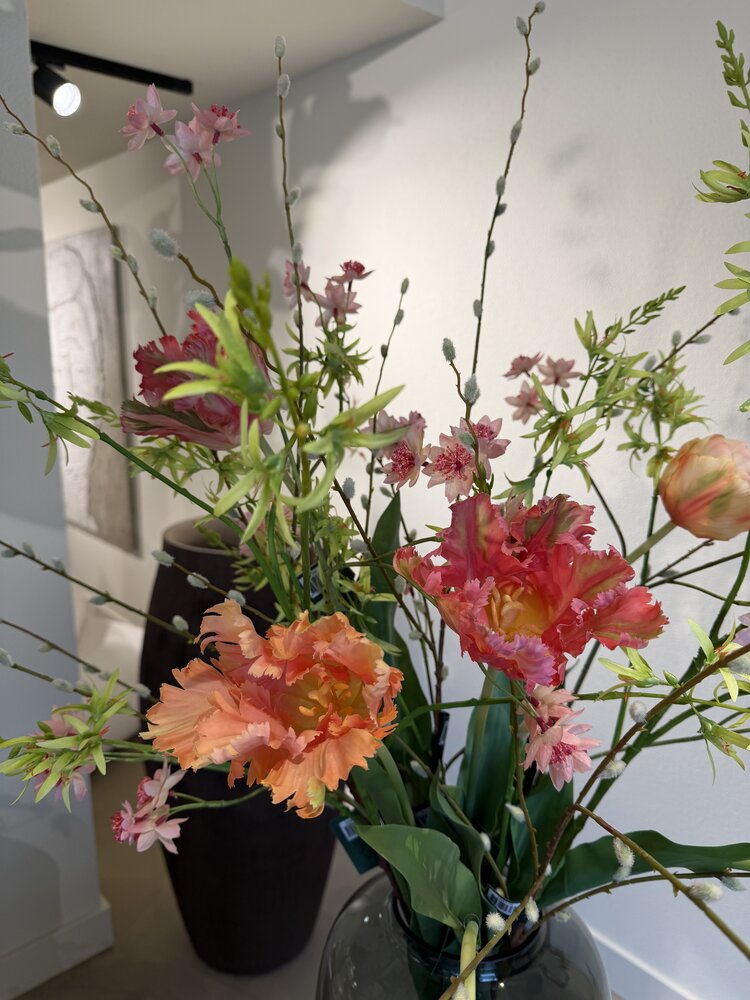 SILK-KA Ramo de flores artificiales "Tulipanes de colores" SILK-KA Ramo de flores artificiales "Tulipanes de colores"