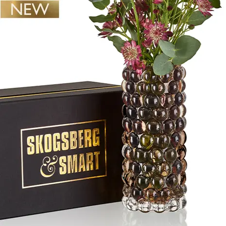 Skogsberg & Smart Hurricane Boule Vase | Tobacco Skogsberg & Smart Hurricane Boule Vase | Tobacco