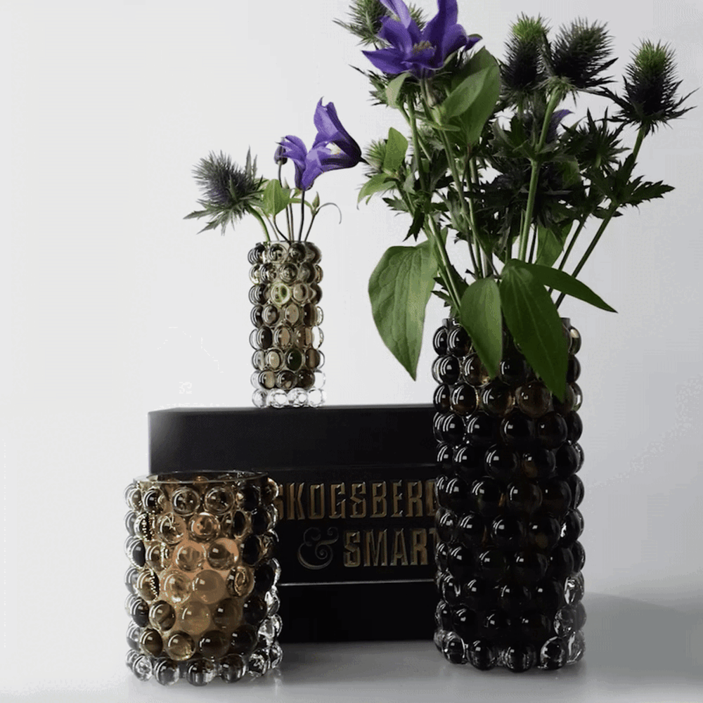 Skogsberg & Smart Jarrón Hurricane Boule | Tabaco Skogsberg & Smart Jarrón Hurricane Boule | Tabaco