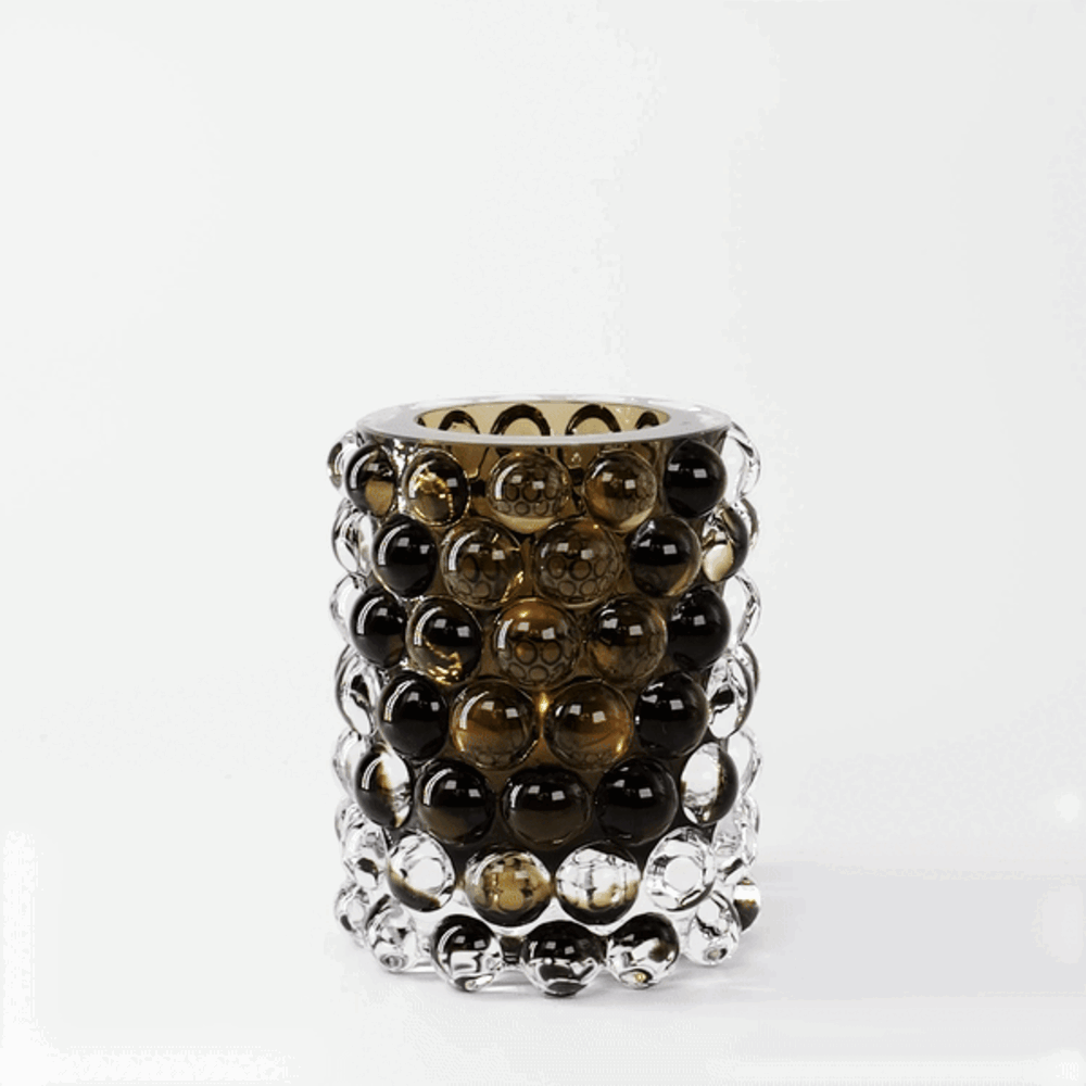 Skogsberg & Smart Orkanlampe Boule Regular | Tobakk