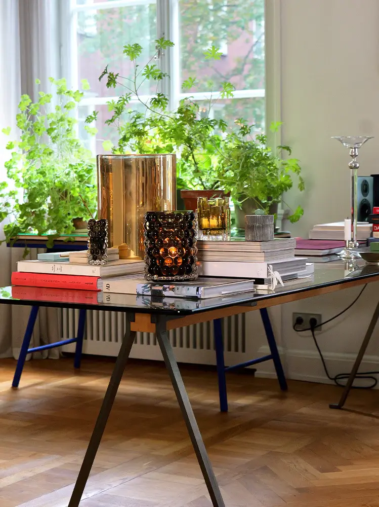 Skogsberg & Smart Lampe ouragan Boule Large | Tabac