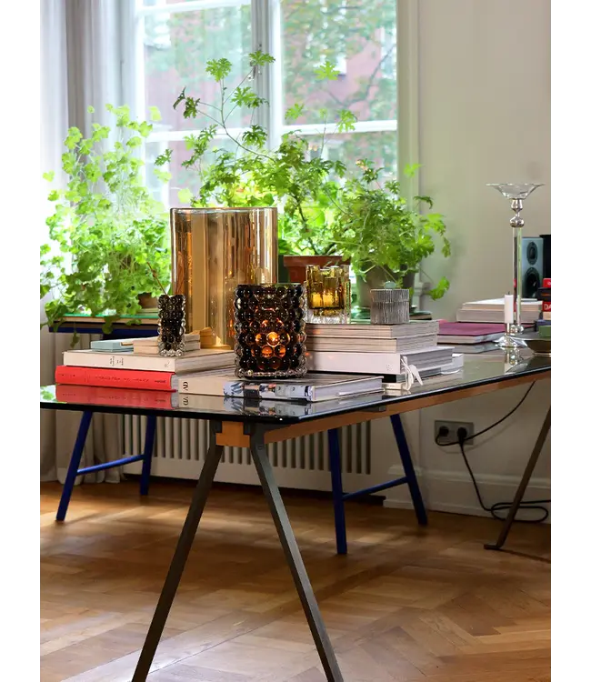 Skogsberg & Smart Große Sturmlampe Boule | Tabak