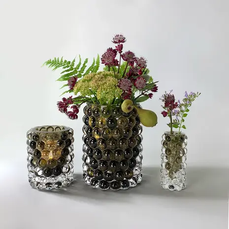 Skogsberg & Smart Orkanlampe Boule Stor | Tobakk