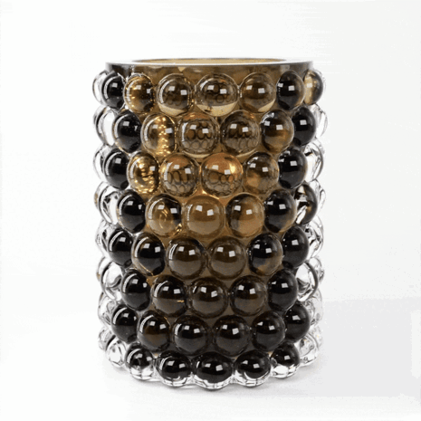 Skogsberg & Smart Hurricane Lamp Boule Large | Tobacco