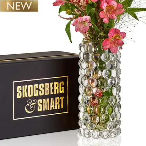 Skogsberg & Smart Vase Boule Ouragan | Transparent