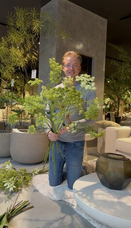 SILK-KA Bouquet de fleurs artificielles « Mélange d'aneth » SILK-KA Bouquet de fleurs artificielles « Mélange d'aneth »