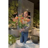 SILK-KA Artificial flower bouquet "Colorful Tulips XL"