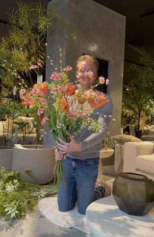 SILK-KA Artificial flower bouquet "Colorful Tulips XL" SILK-KA Artificial flower bouquet "Colorful Tulips XL"