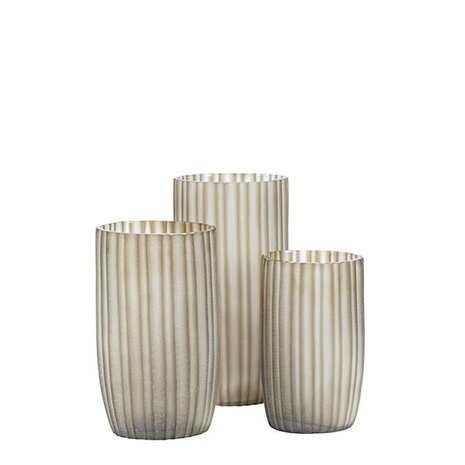 Guaxs Vase Siena S | Clear / Smoke gray