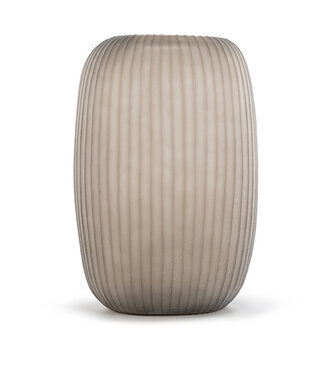 Guaxs GUAXS Vase Erongo Big Tall | Klar / Rauchgrau