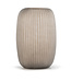 Guaxs Vase Erongo Big Tall | Clear / Smoke gray