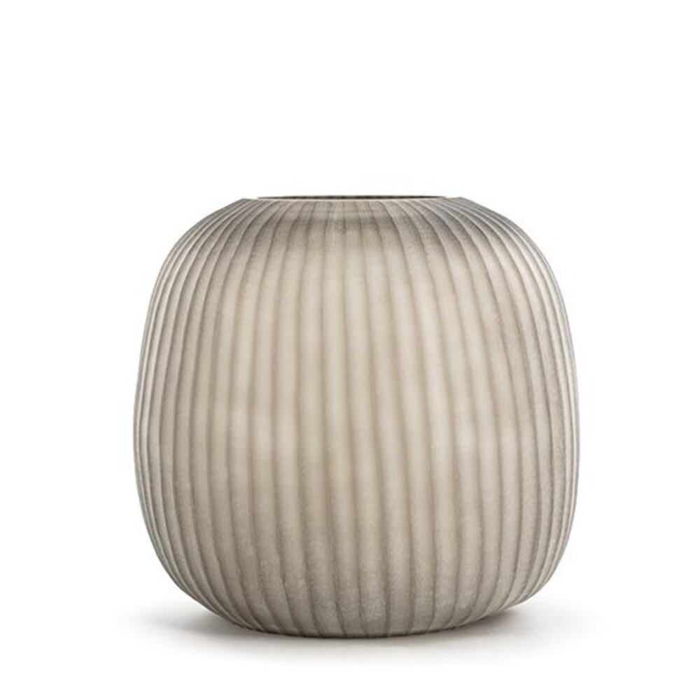 Guaxs Vaso Erongo Big Round | Trasparente / Grigio fumo Guaxs Vaso Erongo Big Round | Trasparente / Grigio fumo