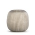Vase Erongo Big Round | Clear / Smoke gray