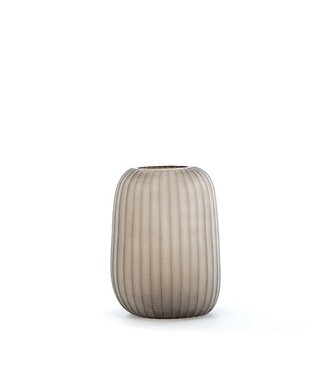 Guaxs GUAXS Vase Erongo L | Klar / Rauchgrau