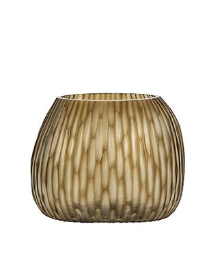 Guaxs GUAXS Vase Clemente Round | Smokegrey / Dark Smokegrey