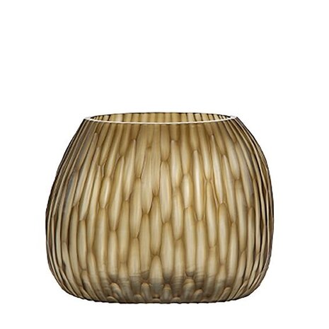 Guaxs Vase Clemente Round | Smokegrey / Dark Smokegrey