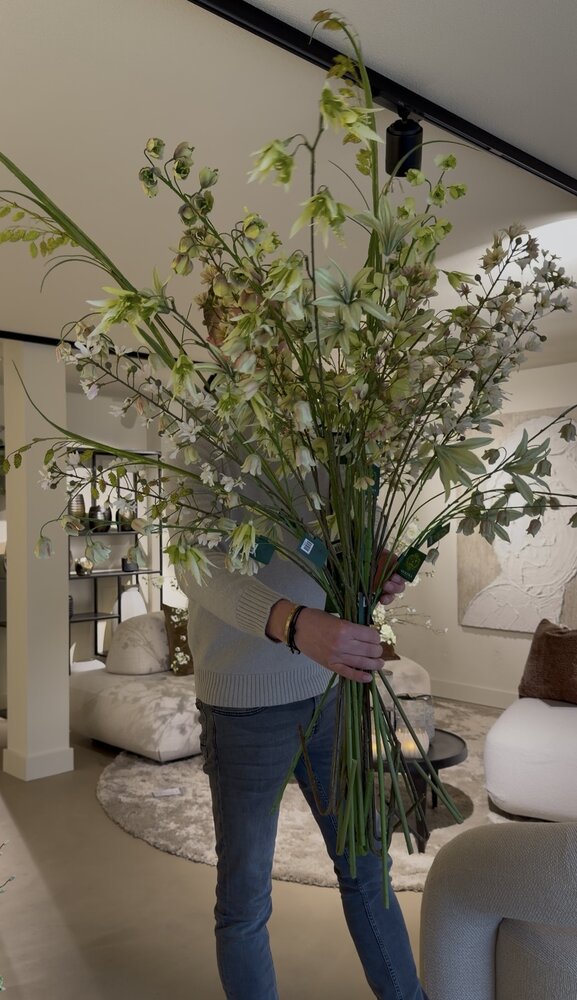 SILK-KA Bouquet di fiori artificiali "Primavera di lusso" SILK-KA Bouquet di fiori artificiali "Primavera di lusso"