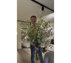 SILK-KA Artificial Flower Bouquet "Luxury Spring"