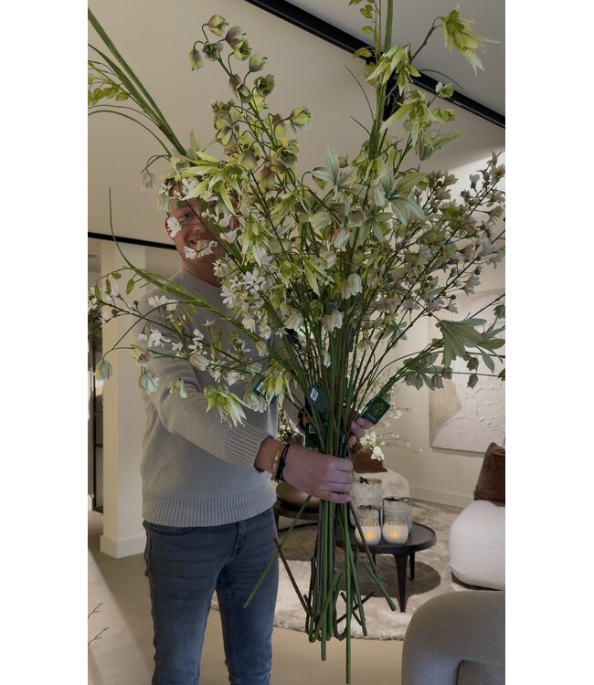 SILK-KA Künstlicher Blumenstrauß „Luxus-Frühling“