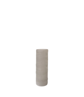 RAF Deluxe Mouth-blown glass vase "ONA" XS smoke grey
