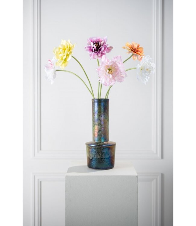 SILK-KA Tulpenstiel orange/braun | 69 cm