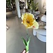 SILK-KA Stelo di tulipano giallo RT | 72 cm
