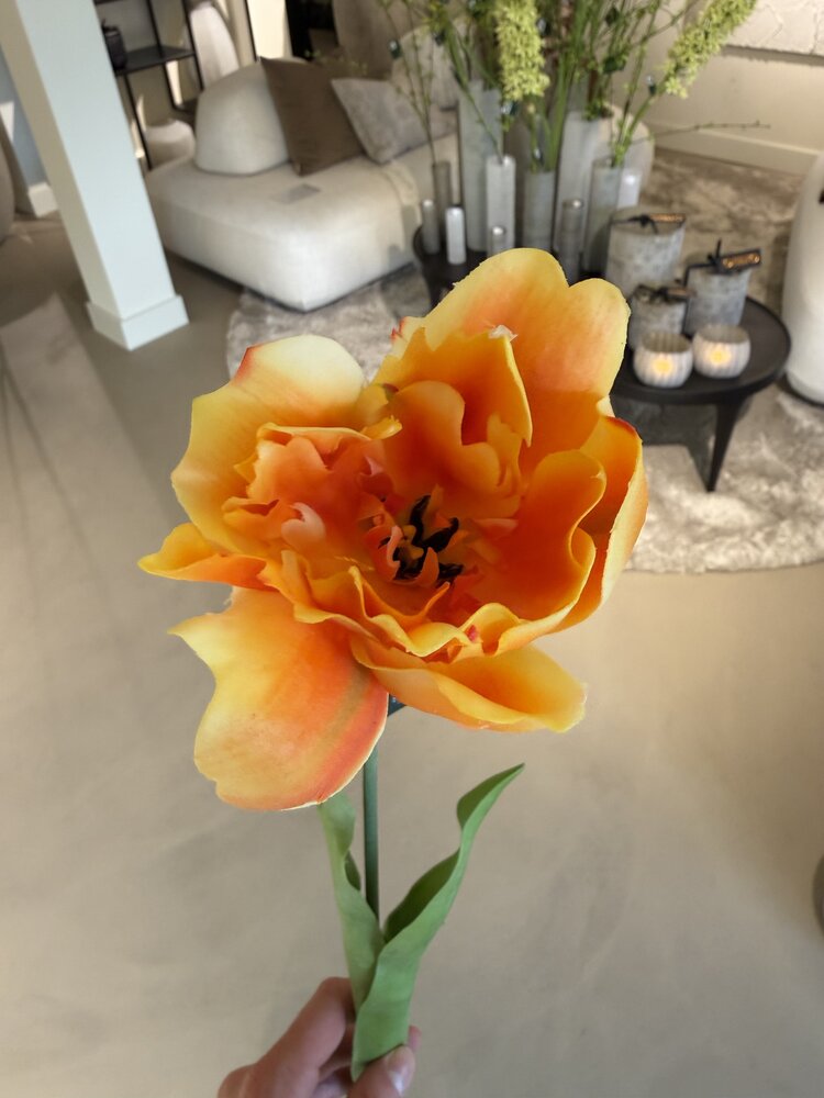 SILK-KA Tulpenstiel Orange RT | 72 cm