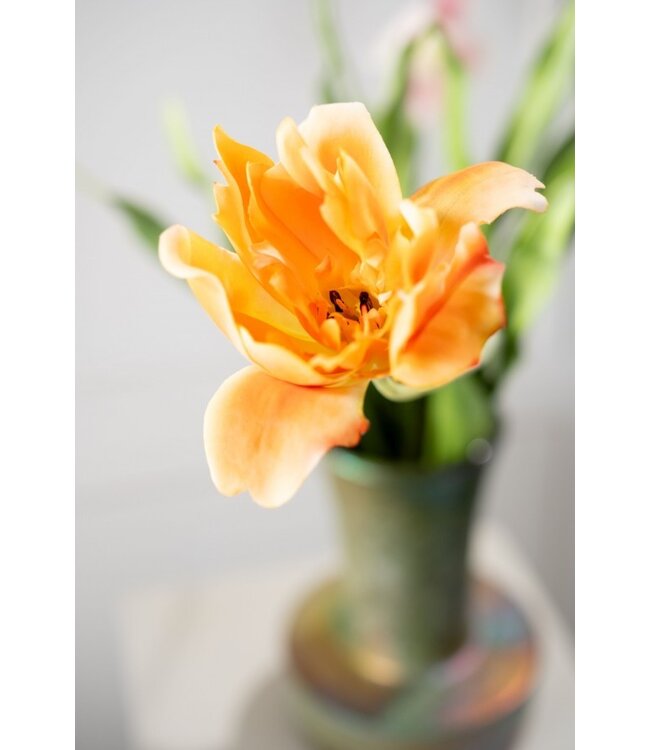SILK-KA Tulip Stem Orange RT | 72 cm