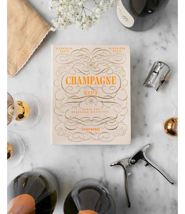 Printworks Das Wesentliche – Champagner-Werkzeuge