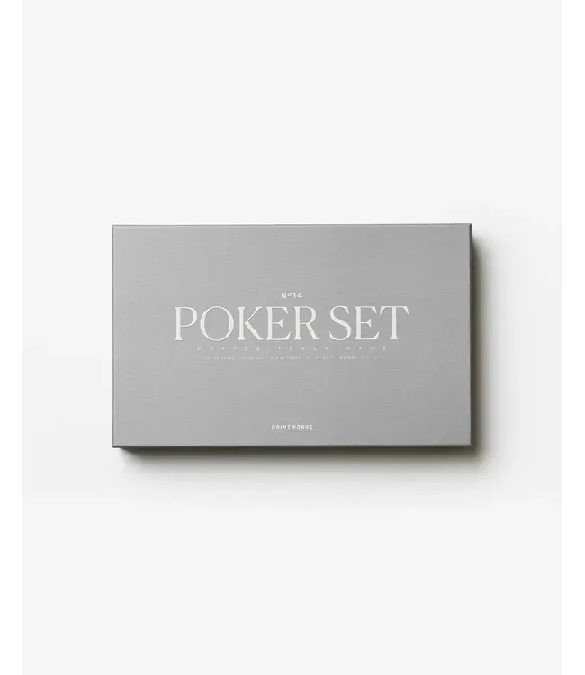 Printworks Klassische Spiele - Pokerset