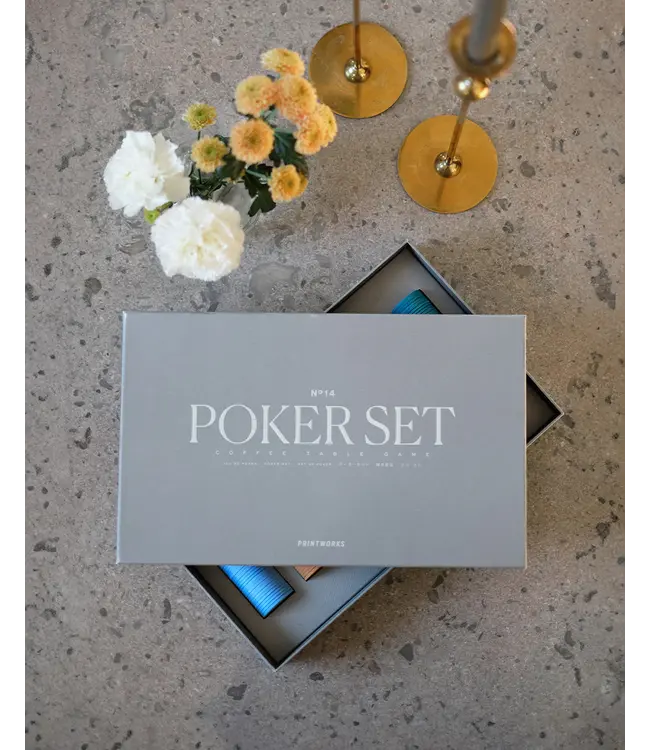 Printworks Classic games - Poker set