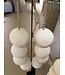 NU PUUR & GROEN Collier « Coton mâché » blanc