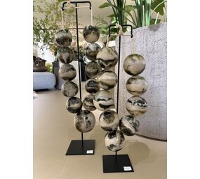 NU PUUR & GROEN Necklace Cream/Green