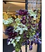 SILK-KA Kunst bloemen boeket " Burgundy Pleasure - Limited Edition ''