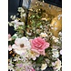 SILK-KA Artificial flower bouquet "Pastel Roses - Limited Edition"