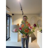 SILK-KA Artificial flower bouquet "Colorful Tulips XL"