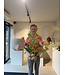 SILK-KA Künstlicher Blumenstrauß „Bunte Tulpen XL“