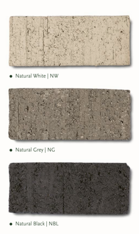 NU PUUR & GROEN Maceta Domani "Graz" negro natural / incluye Ficus Lyrata de Silk-Ka