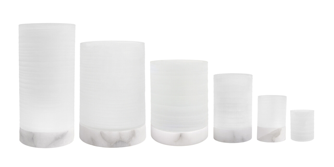 RAF Deluxe Windlicht Kalle Frosted White | Large